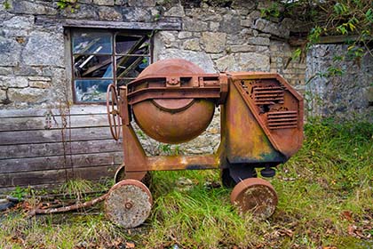 Abandoned-Cement-Mixer-Trewoon-Cornwall