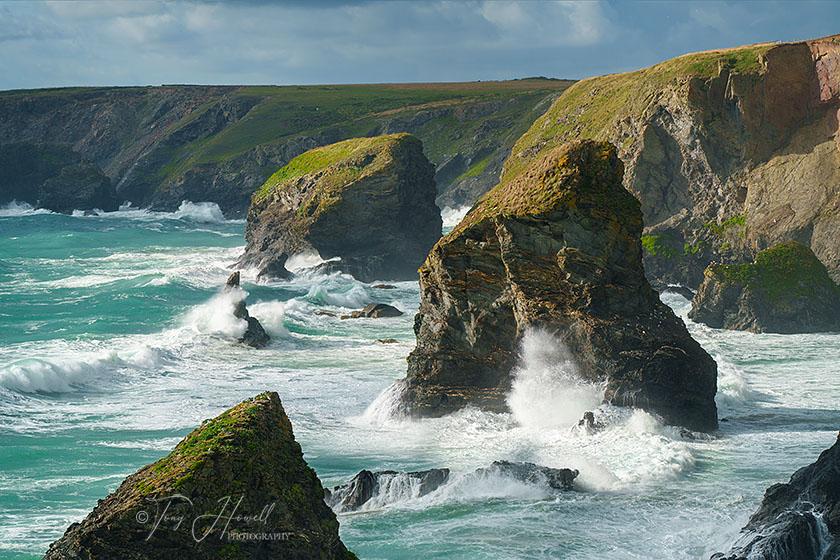 Bedruthan Steps, Stormy