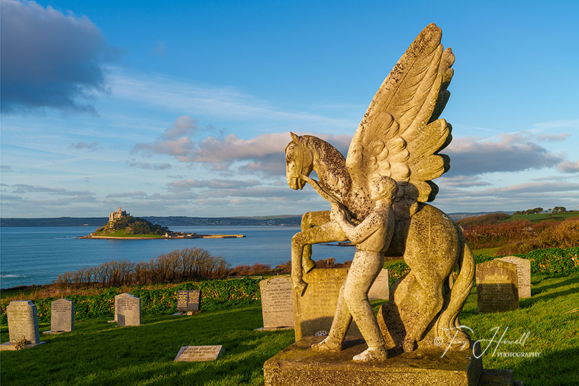 Pegasus Sculpture, St. Michael