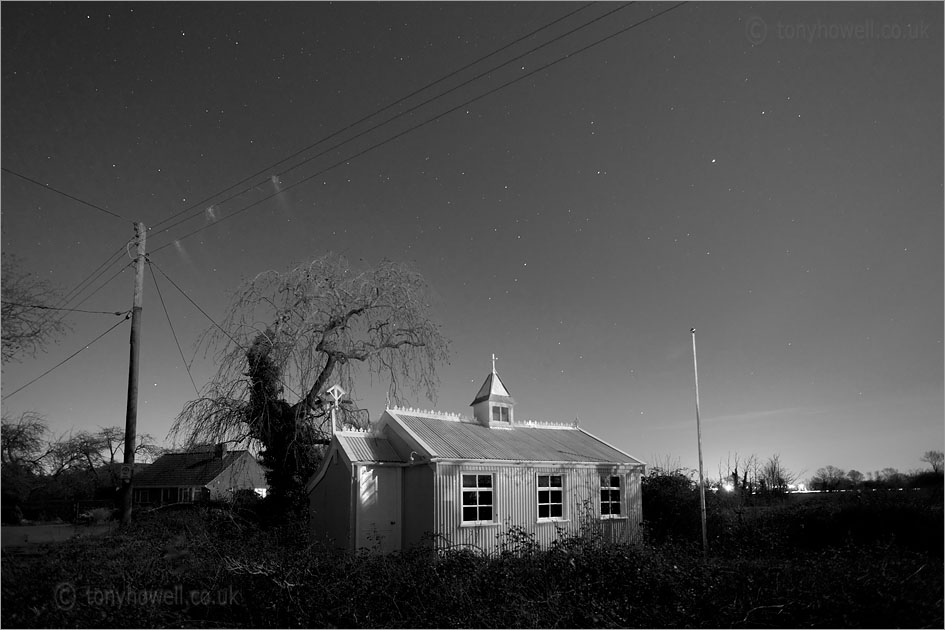 Edithmead Church, Night