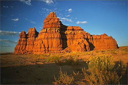 Photographs of Utah, Orange Rock