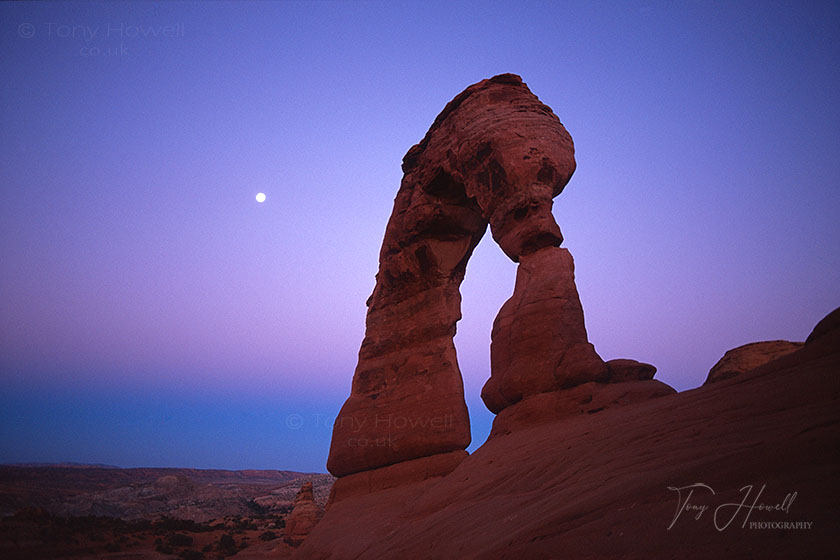 Arches National Park, Moon