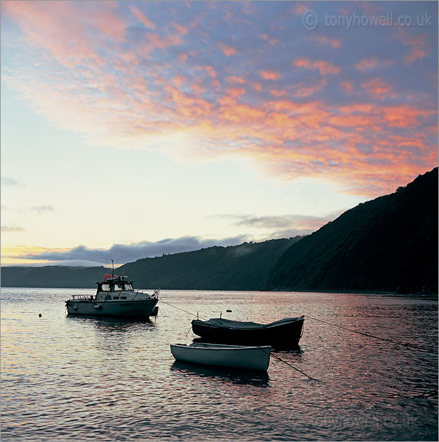 Boats, Dawn, Clovelly