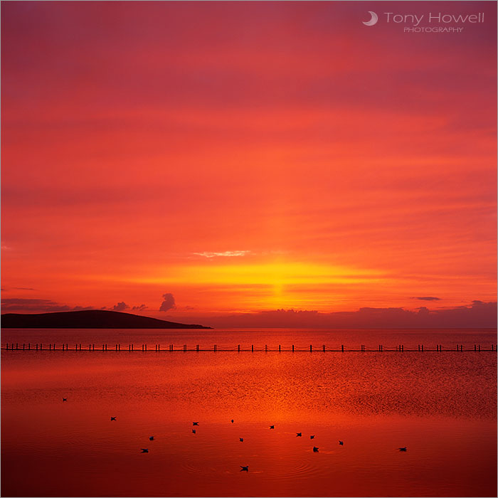 Brean Down, Sunset