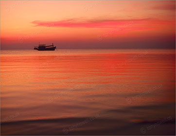 Diving boat, Koh Tao