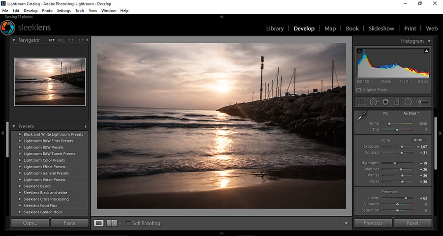 Underexposed Image Example
