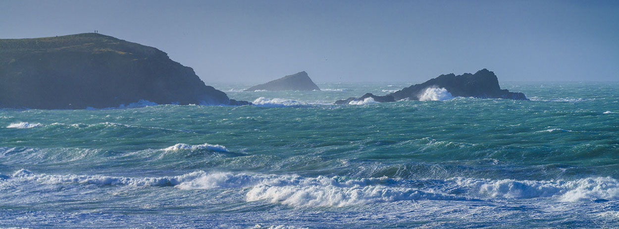 Fistral-Beach-Sunset-Rock-Stormy-Sea-Cornwall