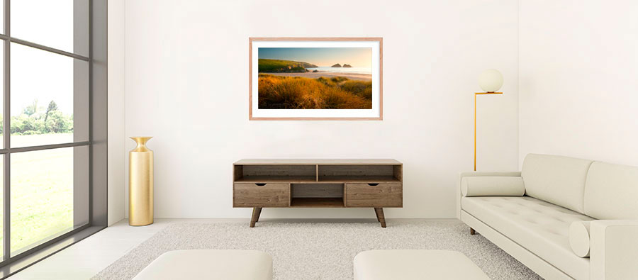 room mockup of Framed Print