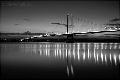 Severn Bridge, Black and White