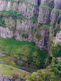 Red Car, Cheddar Gorge