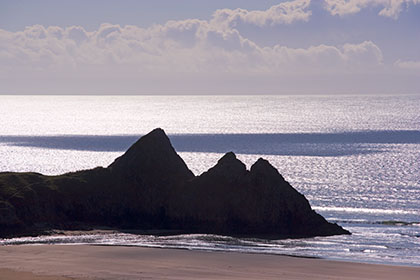 Three Cliffs Bay