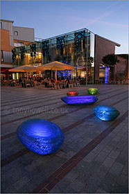 Princesshay, outdoor seating