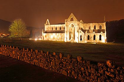 Night, Tintern Abbey