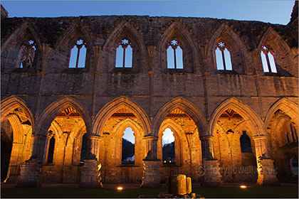 Night, Tintern Abbey