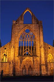 Night, Tintern Abbey