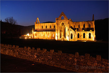 Night, Tintern Abbey