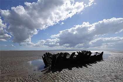 Shipwreck, Berrow beach