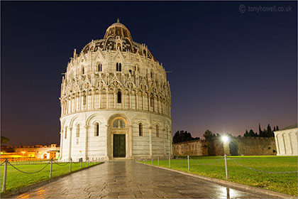 Baptistry, Night