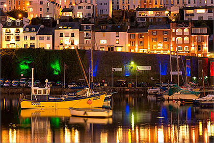 Brixham Harbour, Night