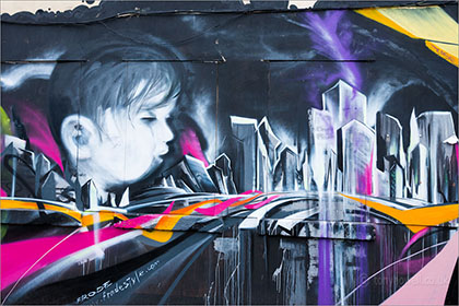 Graffiti, face