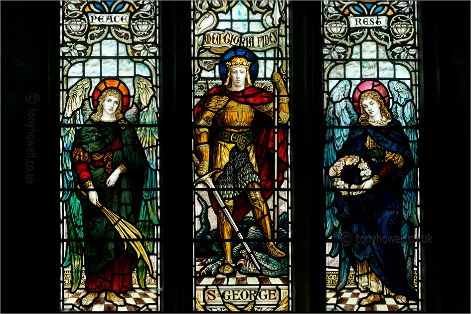 Stained Glass, St Thomas a Beckett