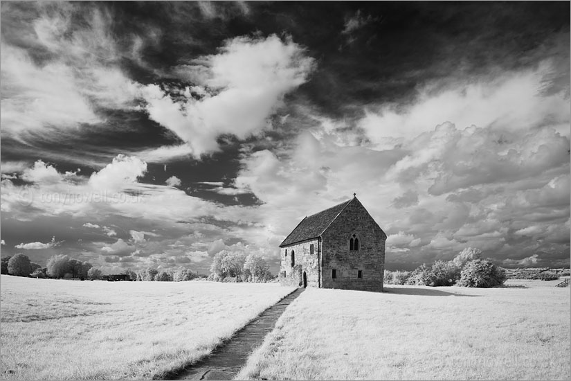 Abbots Fish House, Meare (Infrared Camera, turns foliage white)