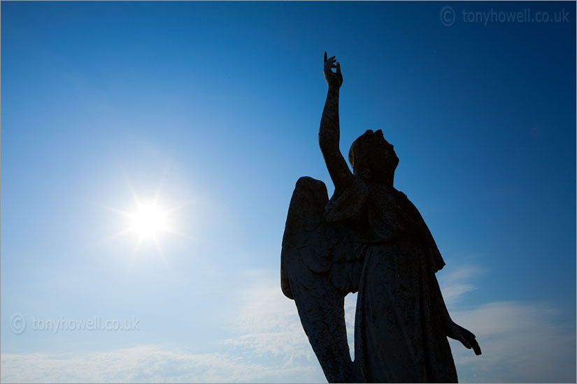 Angel, Barnoon Cemetery, St Ives