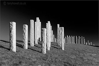 Stone Column Sculpture