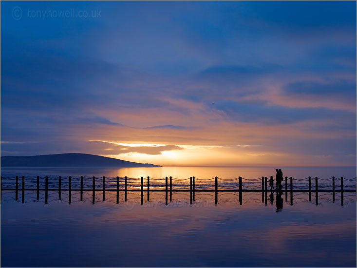 Brean Down, Marine lake