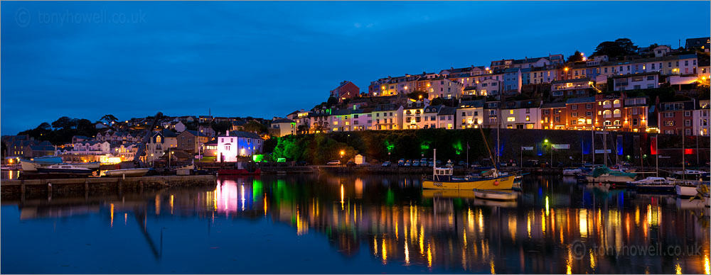 Brixham Harbour, Night