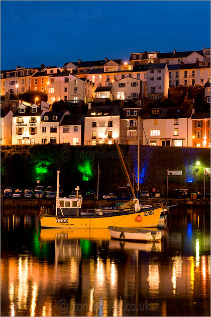 Brixham Harbour, Night