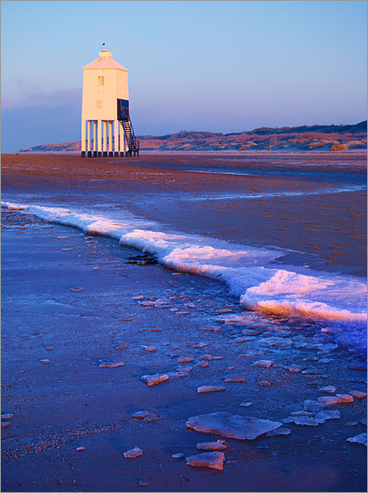 Burnham Lighthouse, Frozen Sea