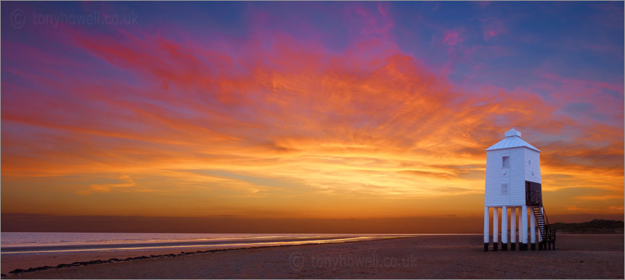 Burnham Lighthouse, Sunset