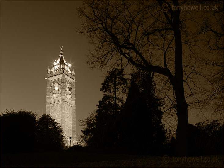 Cabot Tower, Night