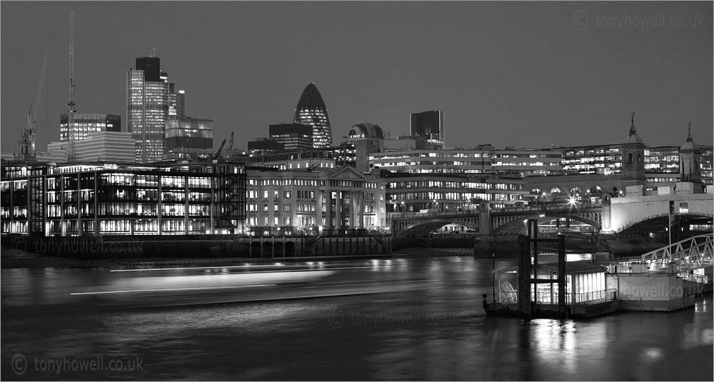 Gherkin and Thames Boat