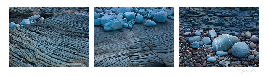 Rocks of Kilve Triptych