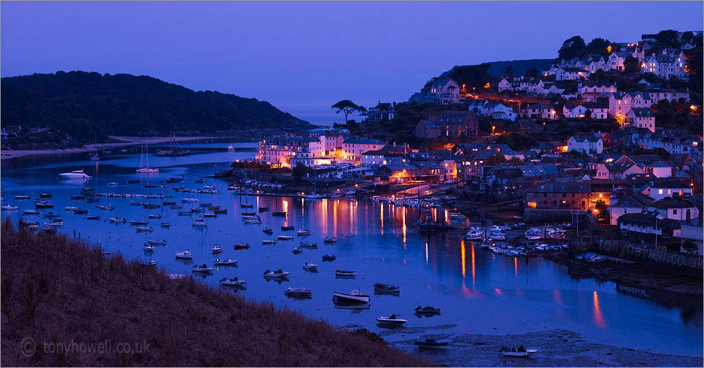 Salcombe, Dusk, Devon, England