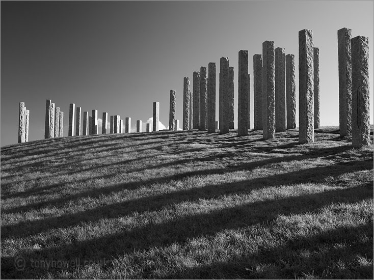 Stone Columns Sculpture 