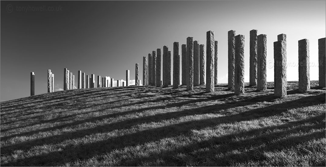 Stone Column Sculpture 