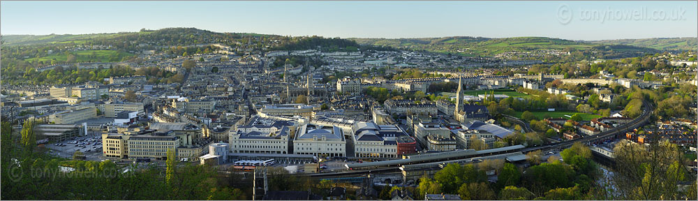 View over Bath, Somerset