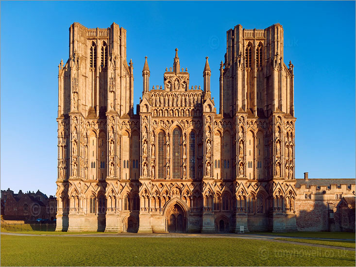  Wells Cathedral at Sunset