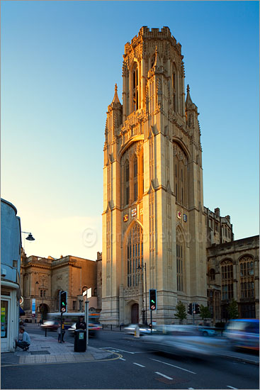 Wills Memorial Building, Bristol, Last Light