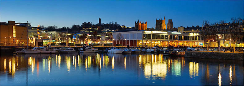 Bristol City Skyline from The Harbour
