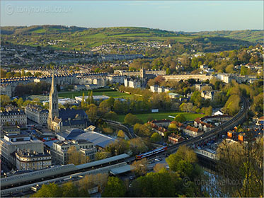 View over Bath