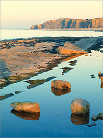 Kilve Beach at Sunset