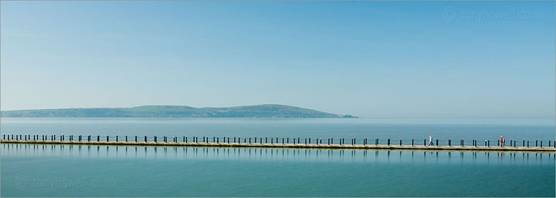 The Walkway, Brean Down, Marine Lake