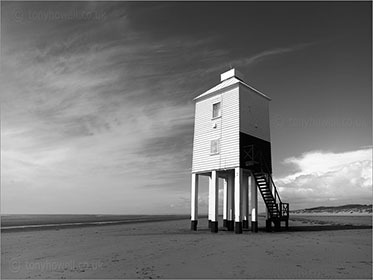 Lighthouse, Black and White