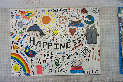 Graffiti, happiness