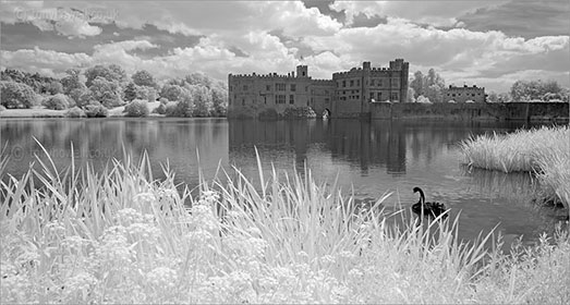 Leeds Castle, Kent, Infrared