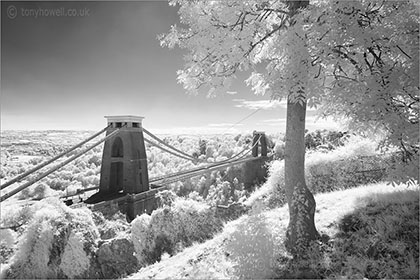 Suspension Bridge Infrared